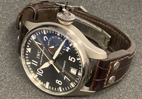 iwc big pilot white gold price|iwc big pilot for sale.